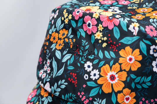 Stroller Hood - Colorful Flower