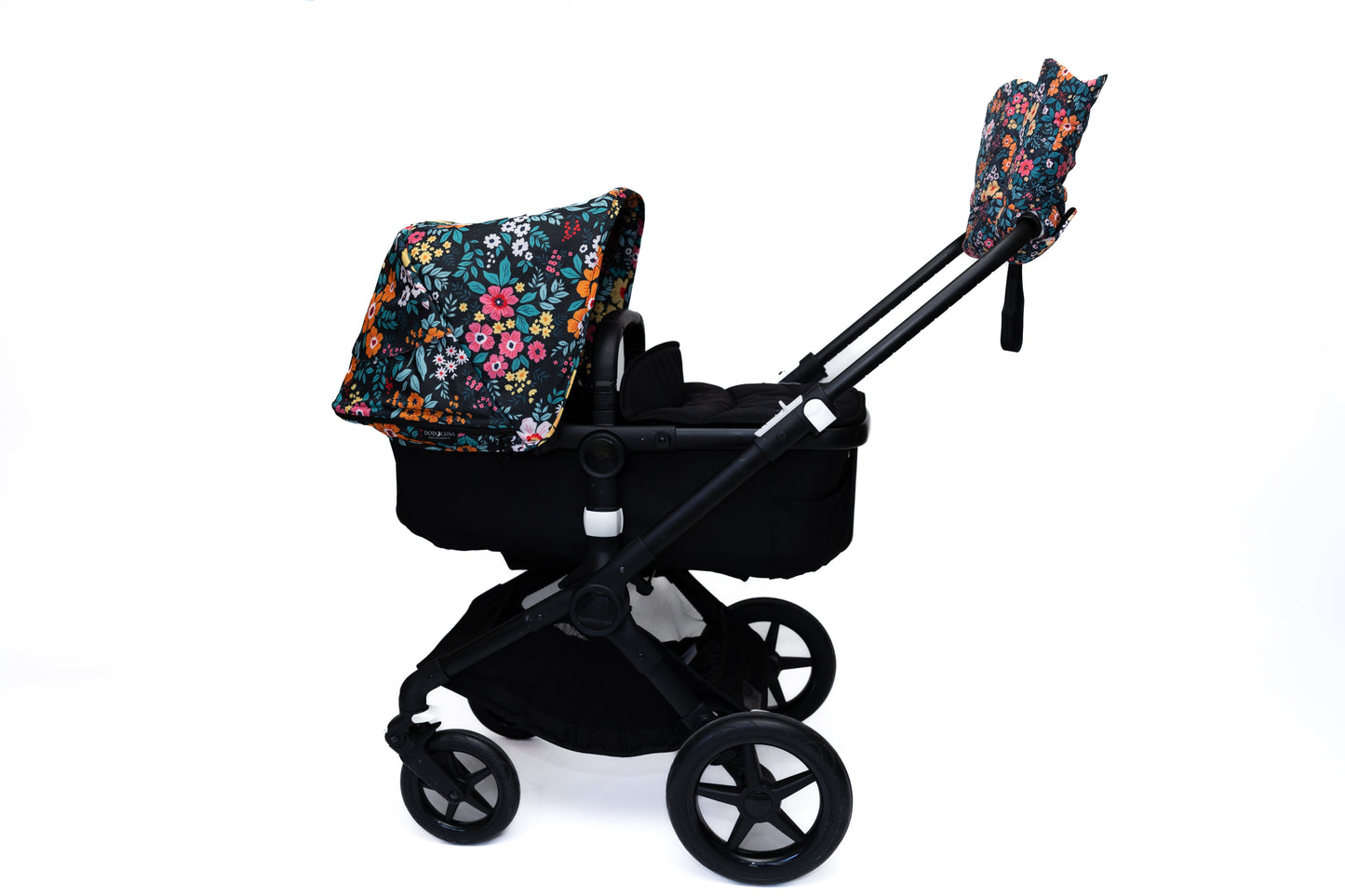 Stroller Hood - Colorful Flower