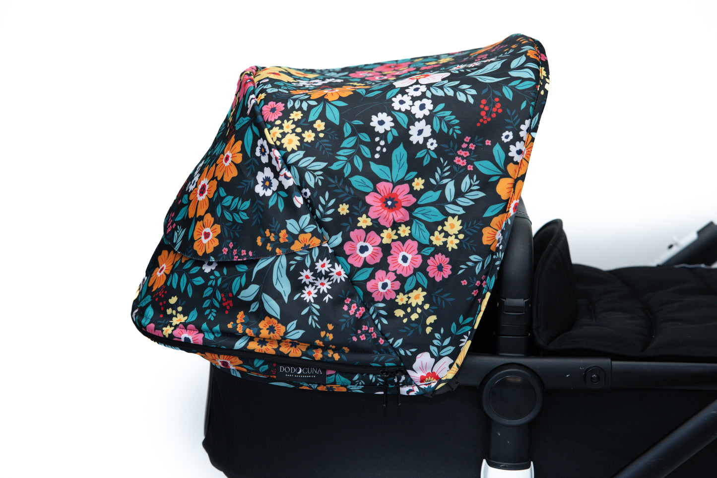 Stroller Hood - Colorful Flower